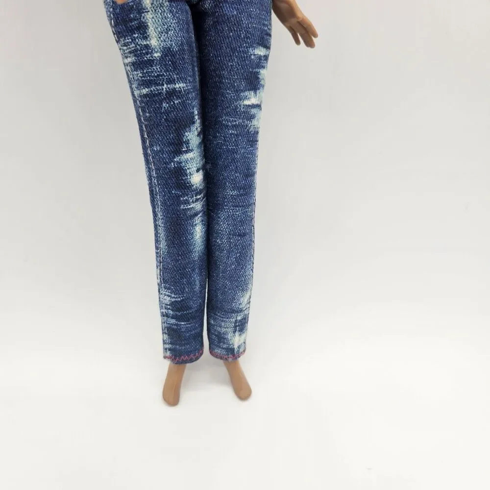 Vtg 1990 Mattel Barbie Doll African American Beautiful Clothed Collectible Toy